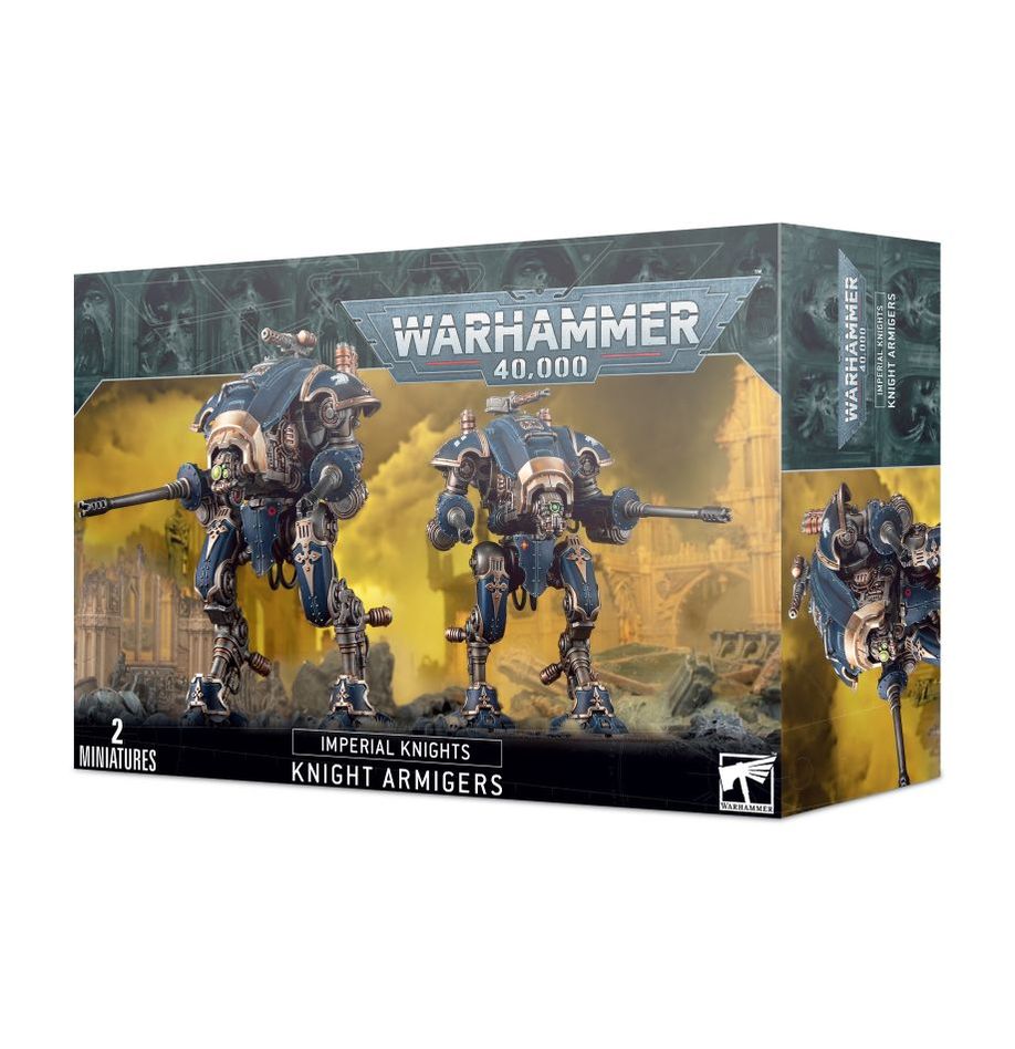 Warhammer 40,000 Imperial Knights Knight Armigers (2 Miniatures)