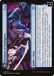 Invasion of Kamingawa Magic: The Gathering trading card