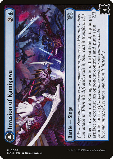 Invasion of Kamingawa Magic: The Gathering trading card