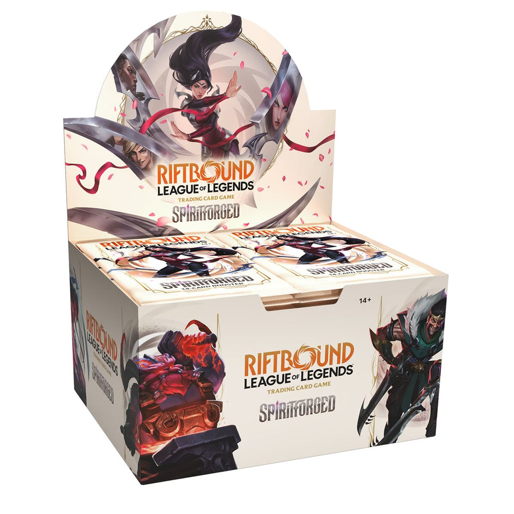 Pre-Order: Riftbound - League of Legends TCG - Spiritforged - Booster Display wave 2