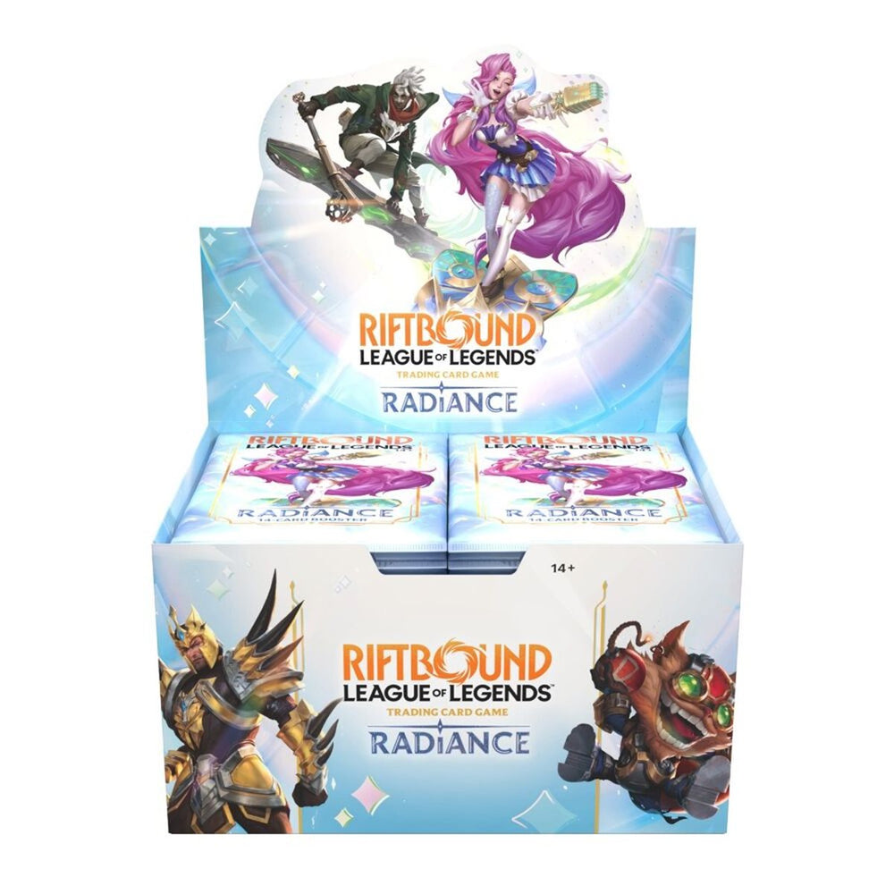 Riftbound - League of Legends TCG - Radiance - Booster Box Display
