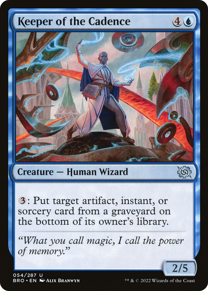 Keeper of the Cadence Magic: The Gathering trading card