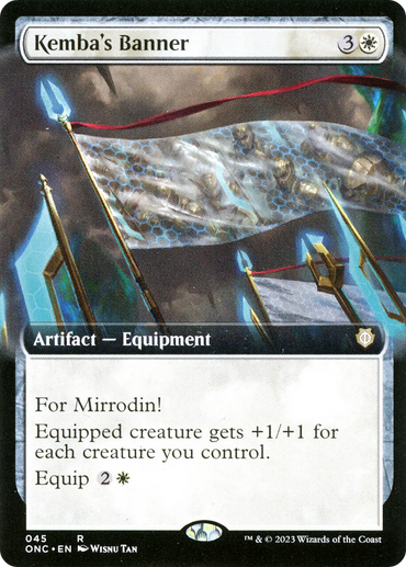 Kemba's Banner Extended Art Magic: The Gathering trading card