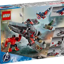 Lego (76292) Captain America vs. Red Hulk Battle (223 pcs)