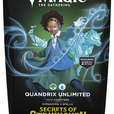 Pre-Order: Magic The Gathering - Secrets of Strixhaven - Commander Deck Quandrix Unlimited