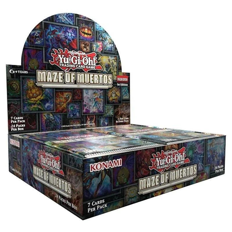 Yu-Gi-Oh! TCG: Maze of the Muertos Booster display