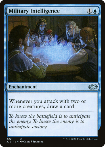 Military Intelligence Magic: The Gathering trading card