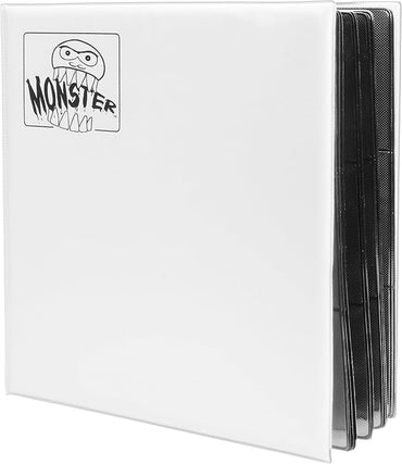 12 Pocket Monster Binder White