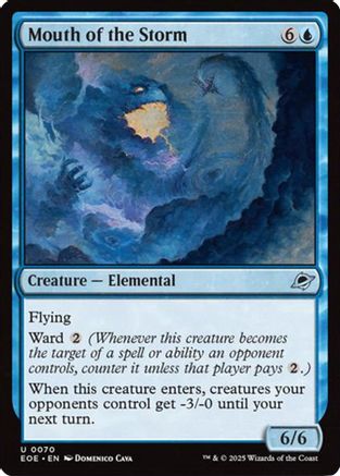 Mouth of the Storm Magic: The Gathering trading card