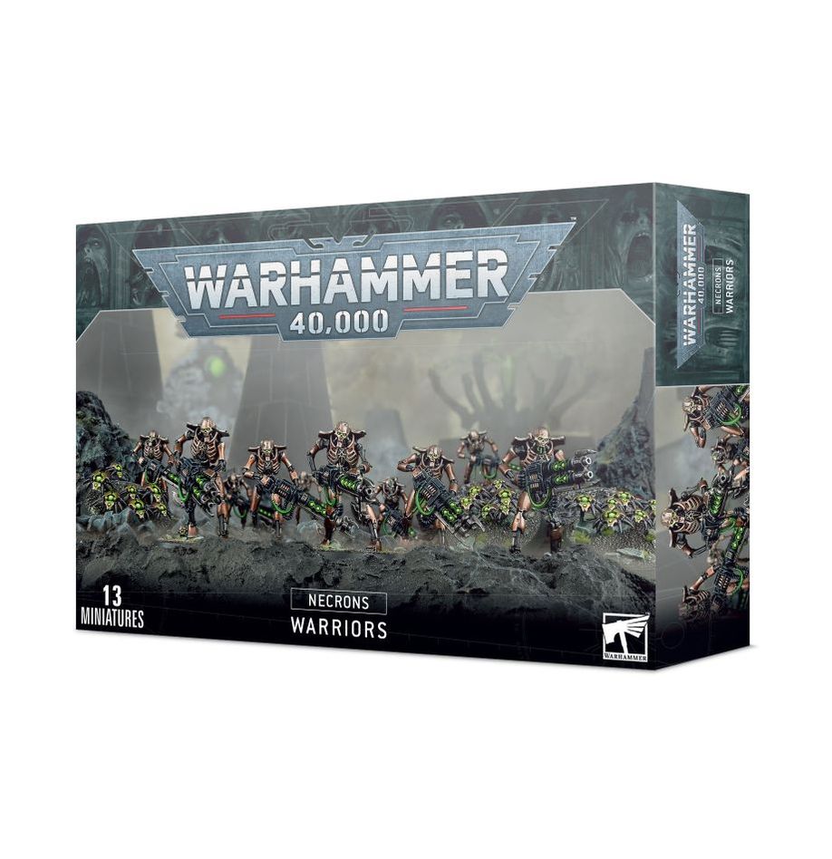 Warhammer 40,000 Necrons Warriors (13 Miniatures)