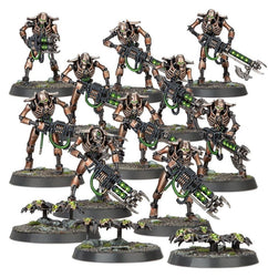 Warhammer 40,000 Necrons Warriors (13 Miniatures)
