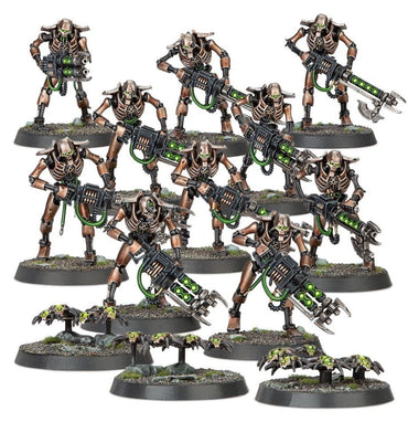 Warhammer 40,000 Necrons Warriors (13 Miniatures)