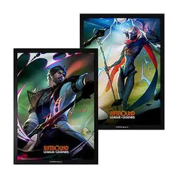 Sleeves: Riftbound: Vendetta: Versus Sleeves Assorted (Diana vs Leona, Jayce vs Viktor, Jinx vs Vi, Kayle vs Morgana)
