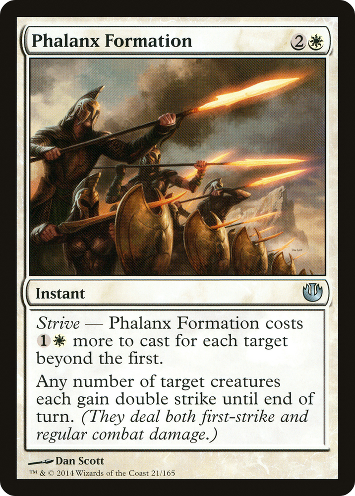 Phalanx Formation Magic: The Gathering trading card