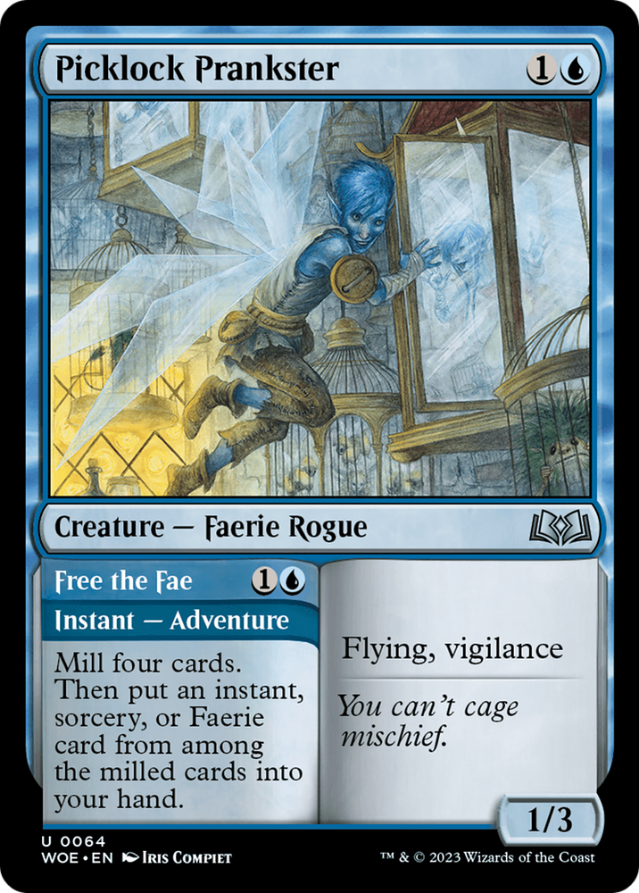 Picklock Prankster Magic: The Gathering trading card