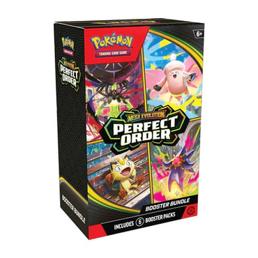 Pre-Order: POKEMON- Mega Evolution - Perfect Order - Booster Bundle