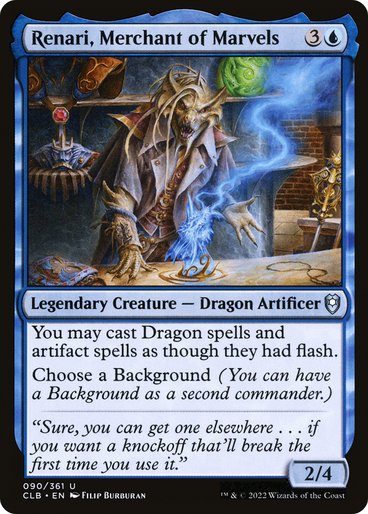 Renari, Merchant of Marvels Magic: The Gathering trading card