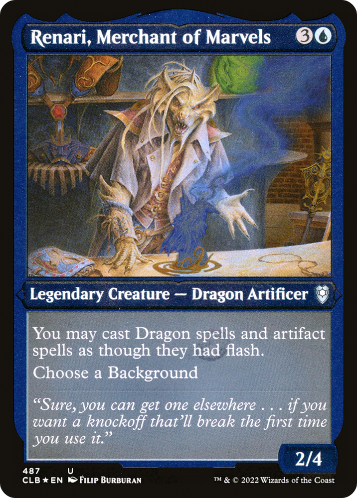 Renari, Merchant of Marvels Magic: The Gathering trading card