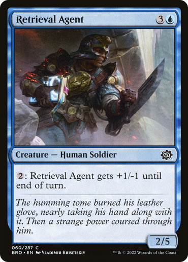 Retrieval Agent Magic: The Gathering trading card