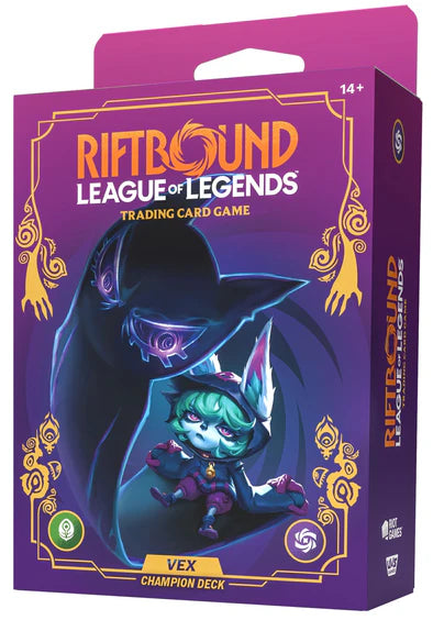 Pre-Order :RIFTBOUND League of Legends - Unleashed Champion Deck Vex
