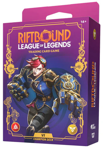 Pre-Order :RIFTBOUND League of Legends - Unleashed Champion Deck Vi