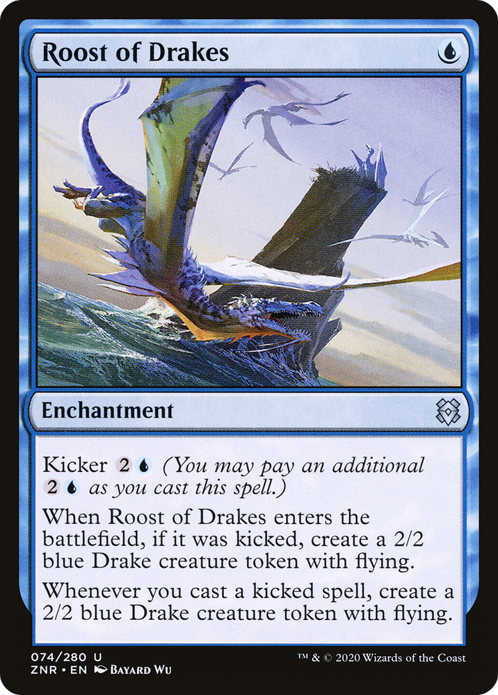 Roost of Drakes Magic: The Gathering trading card