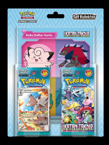 Pokemon Scarlet & Violet Lycanroc Set Collector (INDONESIA)