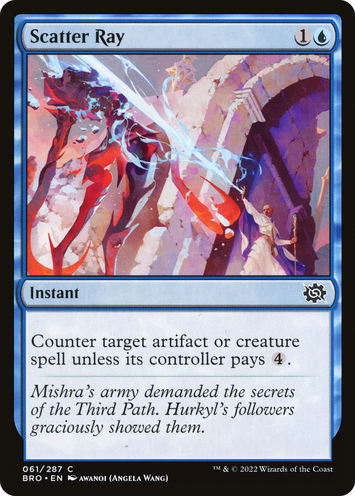 Scatter Ray Magic: The Gathering trading card