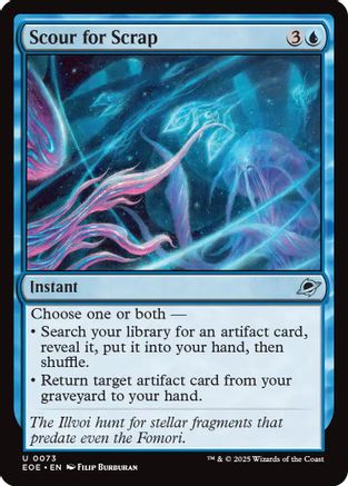 Scour for Scrap Magic: The Gathering trading card