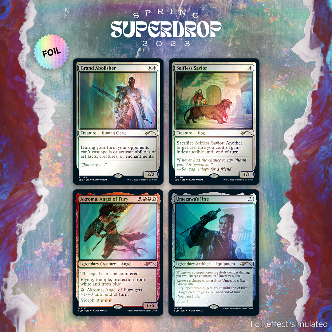 MTG Secret Lair Drop Series: Traditional Foil Edition, Artist series - Randy Vargas