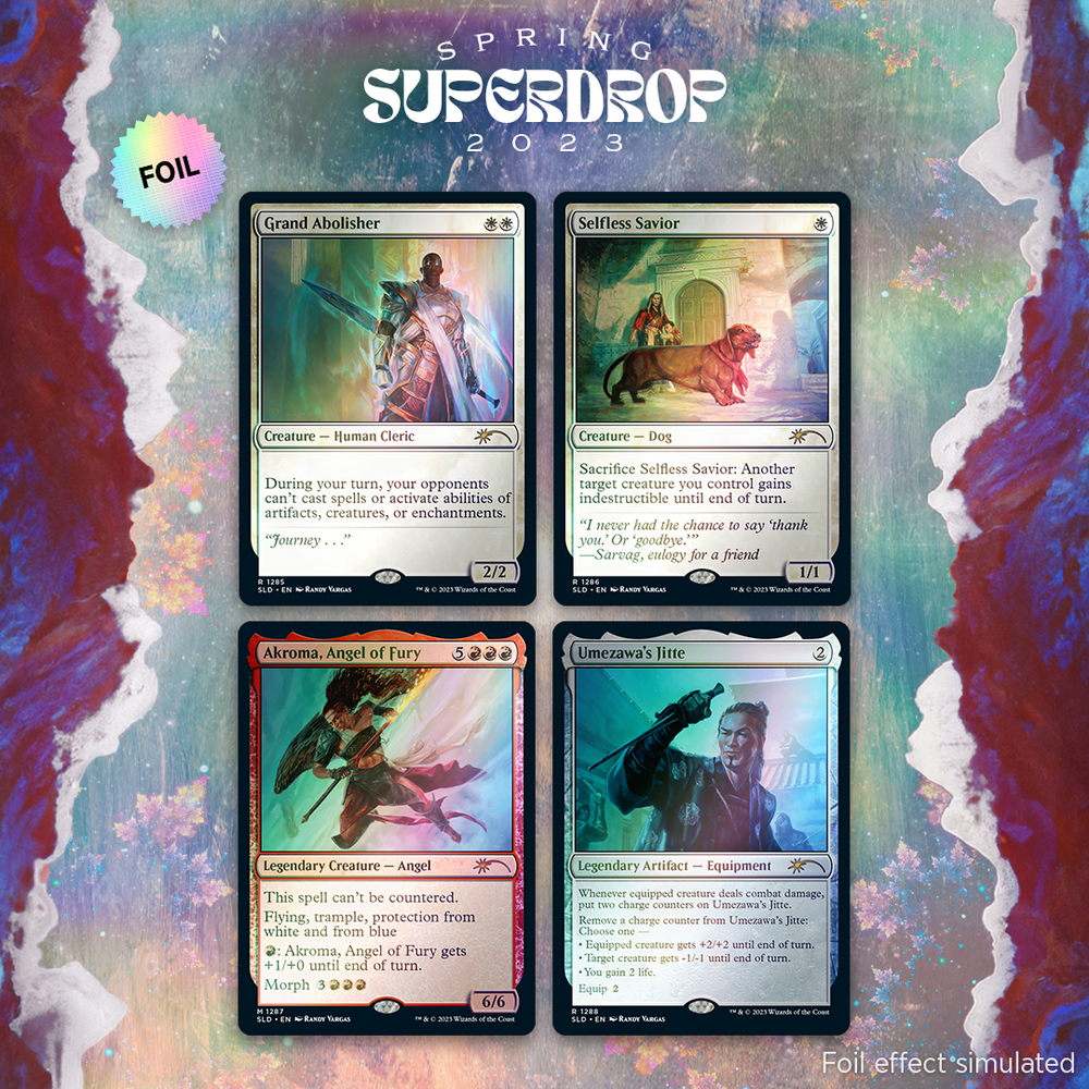 MTG Secret Lair Drop Series: Traditional Foil Edition, Artist series - Randy Vargas