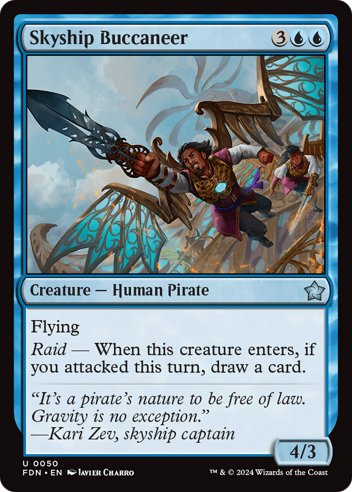 Skyship Buccaneer Magic: The Gathering trading card