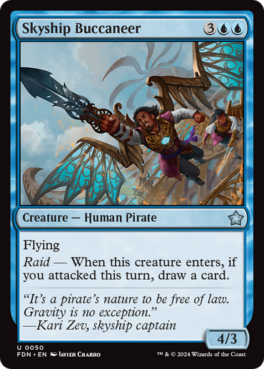 Skyship Buccaneer Magic: The Gathering trading card