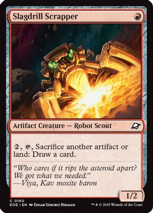 Slagdrill Scrapper Magic: The Gathering trading card