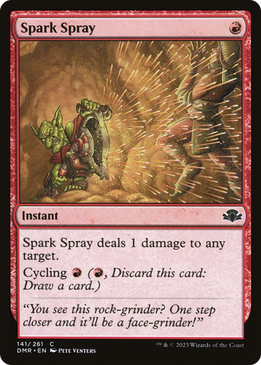 Spark Spray Magic: The Gathering trading card