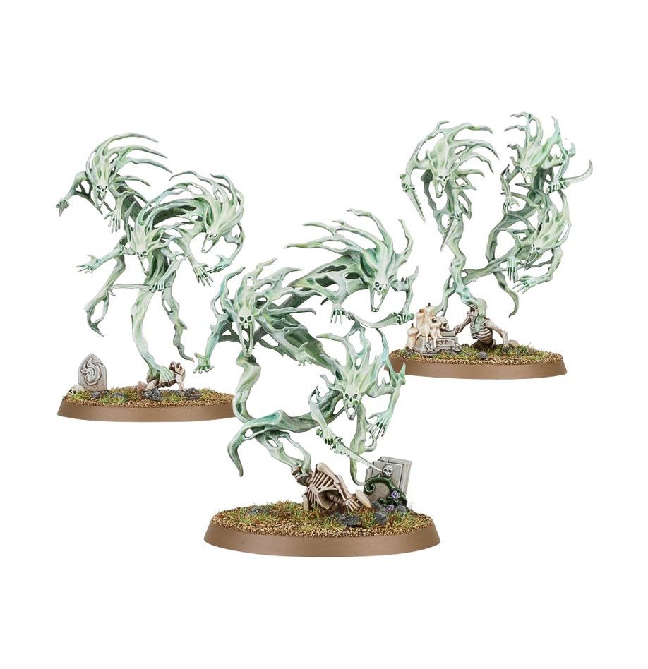 Warhammer Age of Sigmar Nighthaunt Spirit Host (3 Miniatures)