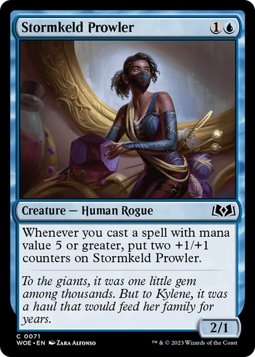 Stormkeld Prowler Magic: The Gathering trading card