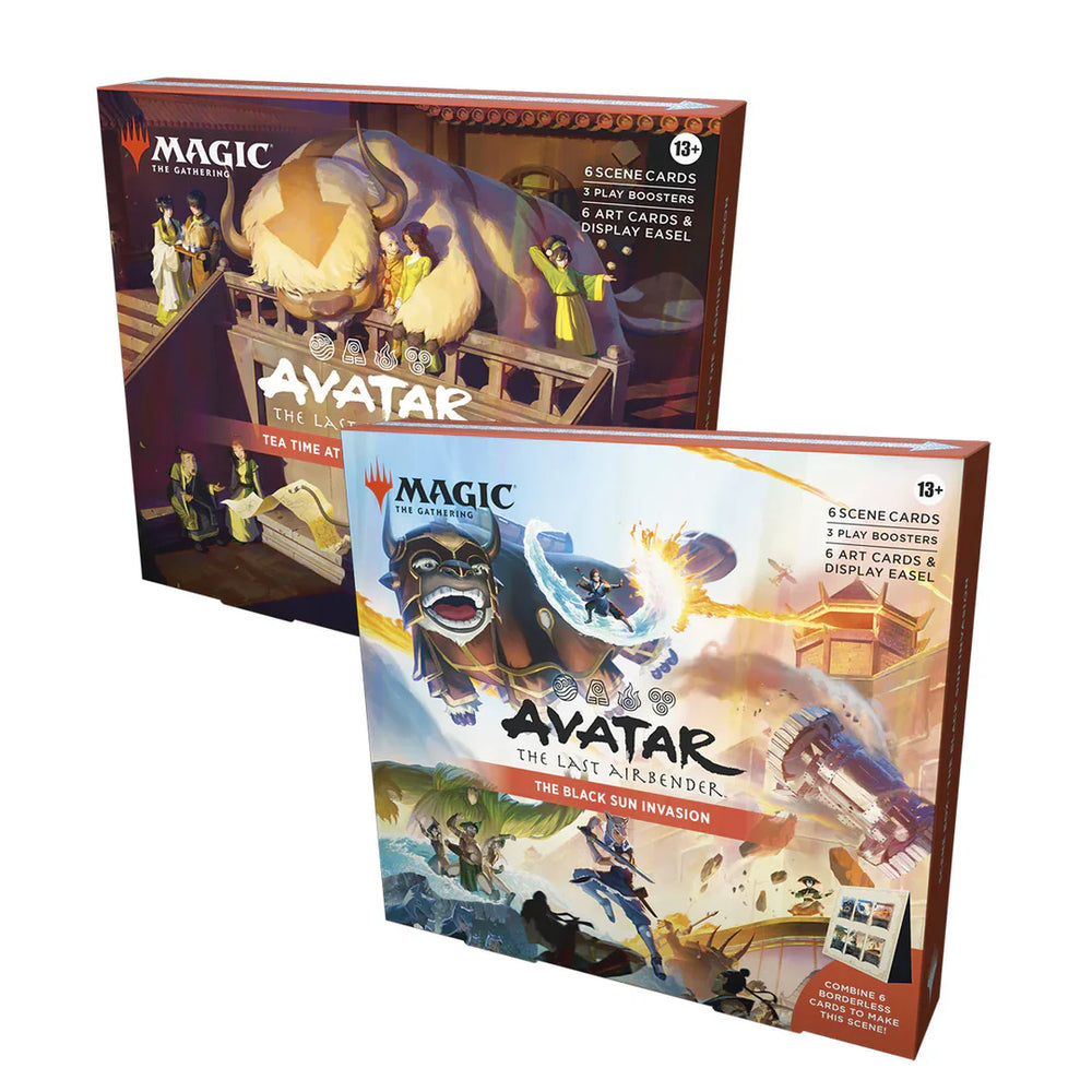 Magic The Gathering - Avatar the Last Airbender - Scene Box Set of 2