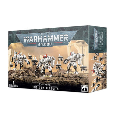 Warhammer 40,000 T'au Empire Crisis Battlesuits (9 Miniatures)