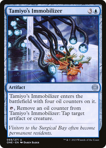 Tamiyo's Immobilizer Magic: The Gathering trading card