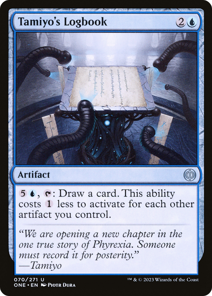 Tamiyo's Logbook Magic: The Gathering trading card