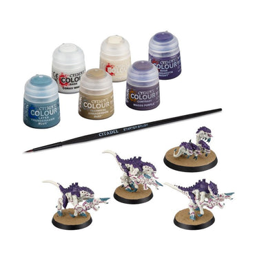 Warhammer 40,000 Tyranids Termagants and Ripper Swarm + Paints Set