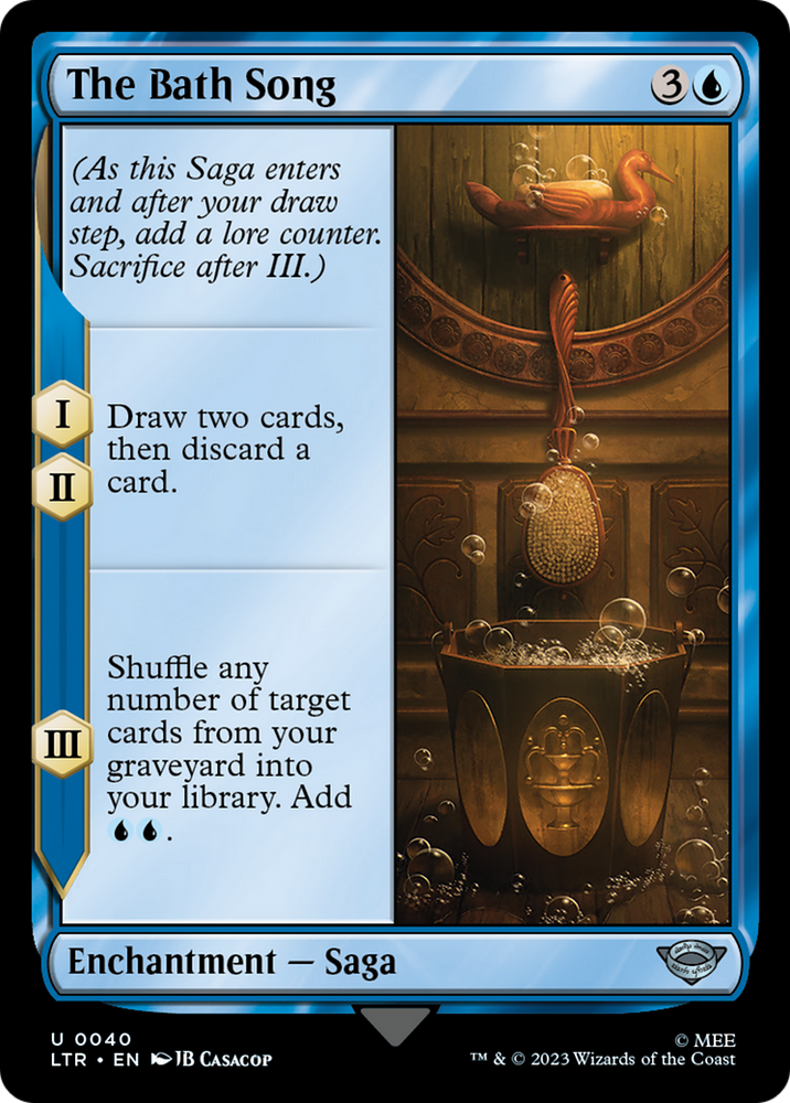 The Bath Song Magic: The Gathering trading card