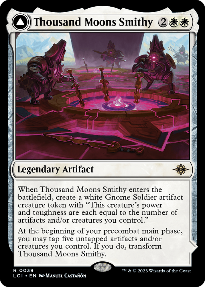 Thousand Moons Smithy Magic: The Gathering trading card