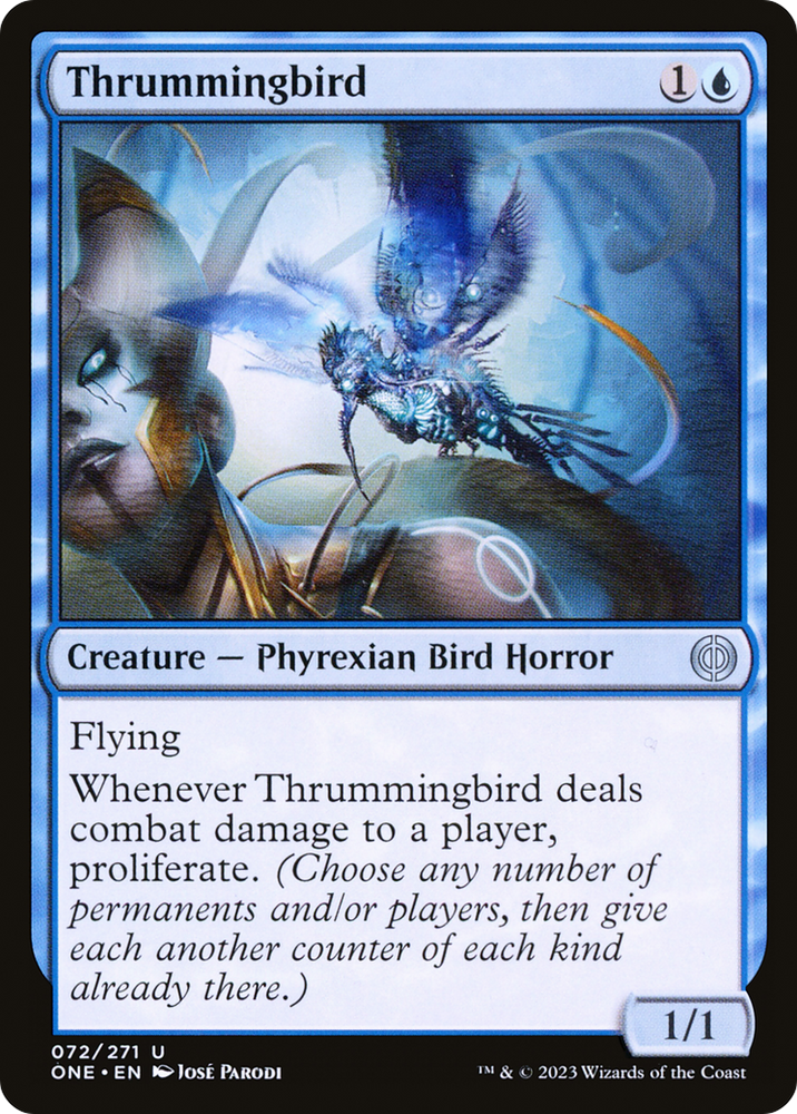 Thrummingbird Magic: The Gathering trading card