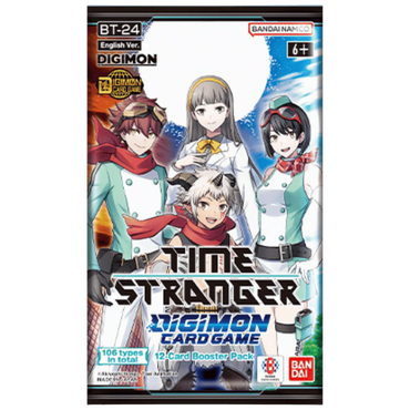 DIGIMON CG BT-24 TIME STRANGER BOOSTER PACK