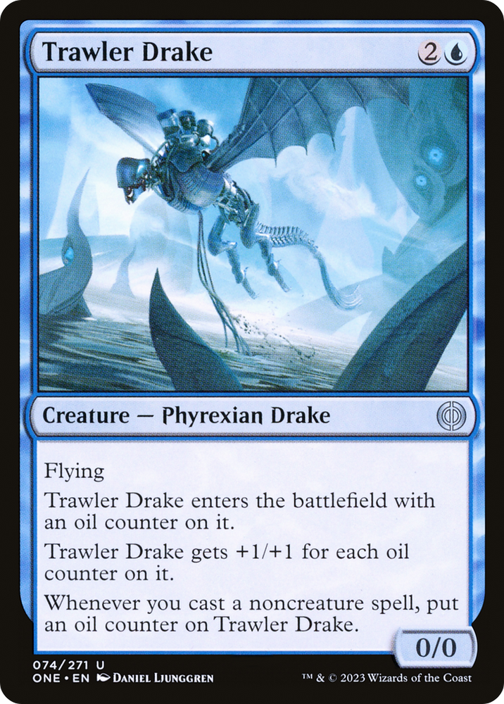 Trawler Drake Magic: The Gathering trading card