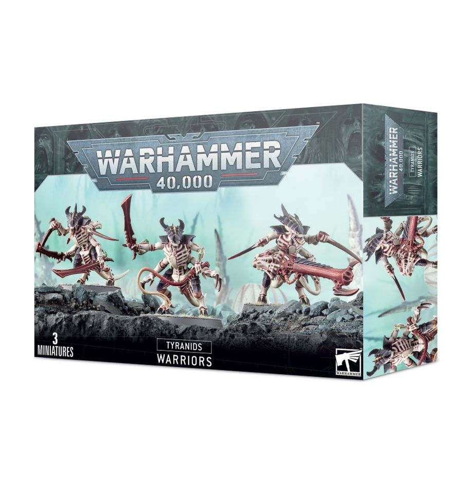 Warhammer 40,000 Tyranids Warriors (3 Miniatures)