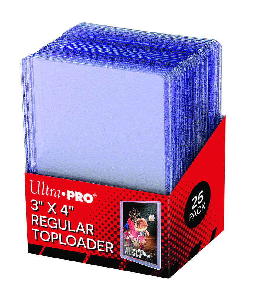 Ultra Pro 3x4 Regular Toploaders 25 Pack