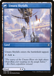 Umara Skyfalls Magic: The Gathering trading card
